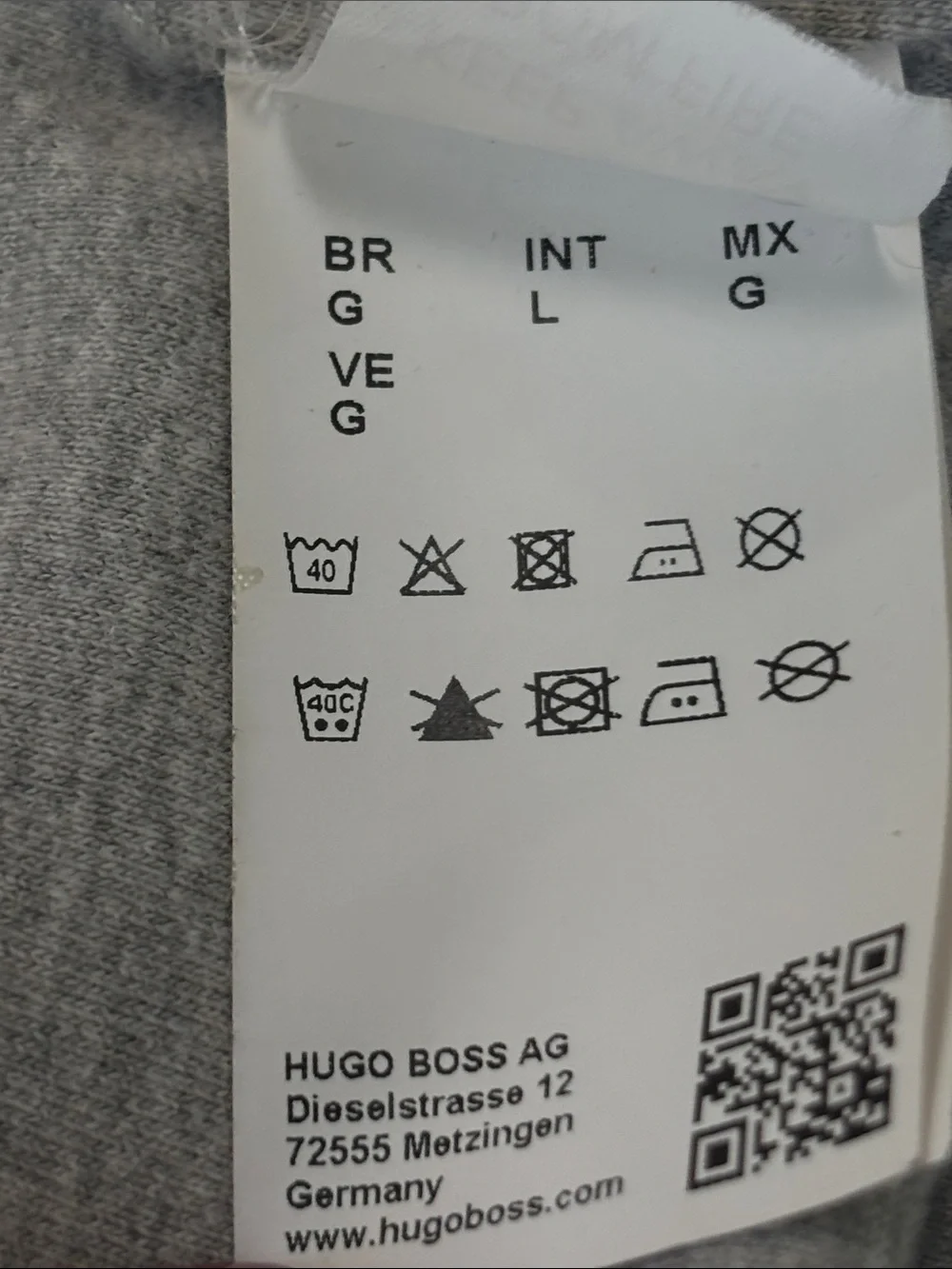 Boss Hugo Boss Plaid Robe L - Picture 8 of 10